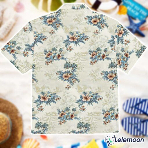 Rick Hatchett The White Lotus Eleventy Floral Bowling Shirt $36.95