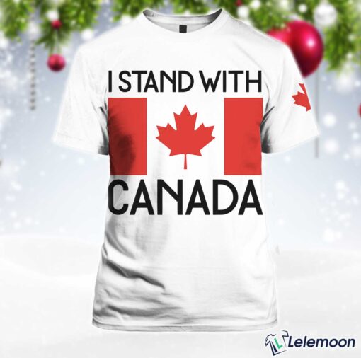 I Stand With Canada Shirt $30.95