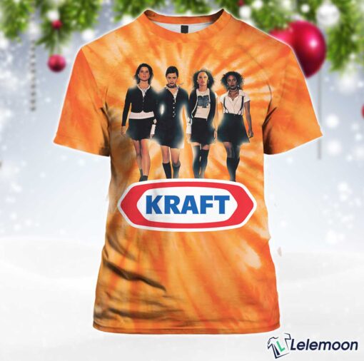 Kraft Light As A Cheddar Swiss As A Board Tie Dye T-Shirt $30.95