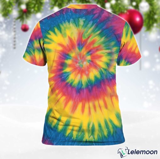 Moondance Keep Jiu Jitsu Gay Tie Dye T-Shirt $30.95