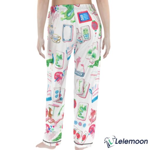 Chinoiserie Mahjong Pajama Set $49.95