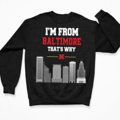 Derik Queen Maryland I'm From Baltimore That's Why Shirt $19.95