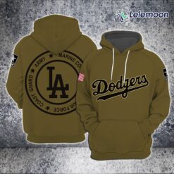 Dodger Military Appreciation Night 2025 Hoodie $45.95