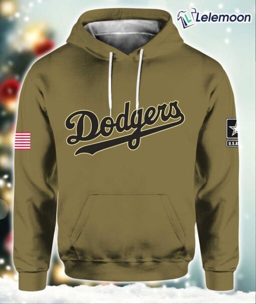 Dodger Military Appreciation Night 2025 Hoodie $45.95