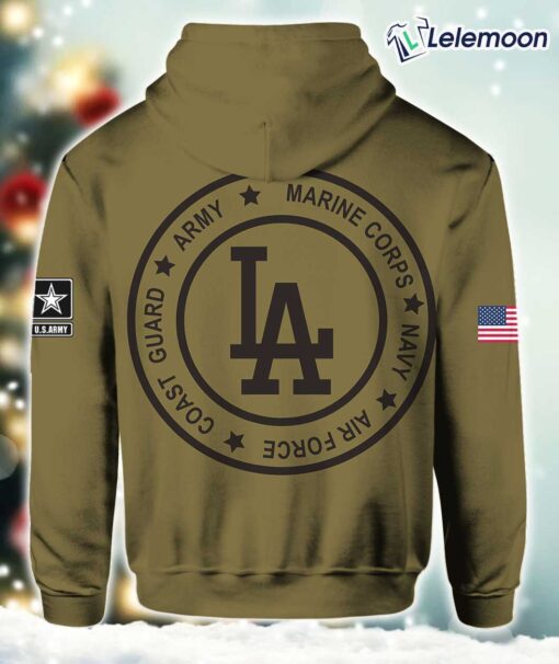 Dodger Military Appreciation Night 2025 Hoodie $45.95