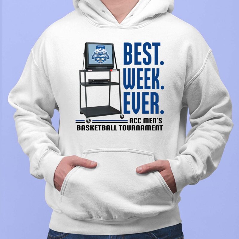 Joe Ovies Best Week Ever Acc Men's Basketball Tournament Shirt Joe Ovies Best Week Ever Acc Men's Basketball Tournament Shirt $19.95