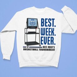 Joe Ovies Best Week Ever Acc Men's Basketball Tournament Shirt $19.95