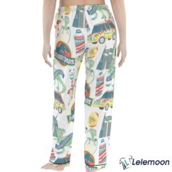 Jurassic Dinosaur Park Satin Pajama Set $49.95