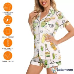 Make Margarita Satin Pajama Set For Women $48.95