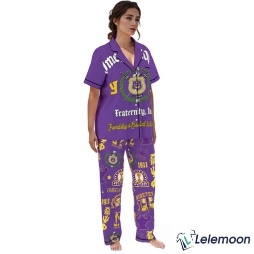 Omega Psi Phi Fraternity INC 1911 Pajama Set $49.95