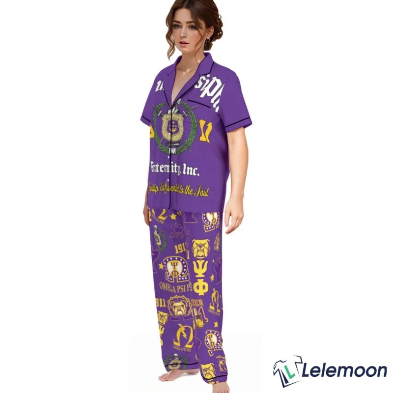 Omega Psi Phi Fraternity INC 1911 Pajama Set Omega Psi Phi Fraternity INC 1911 Pajama Set $49.95