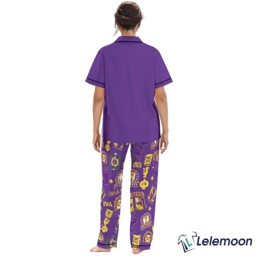Omega Psi Phi Fraternity INC 1911 Pajama Set $49.95