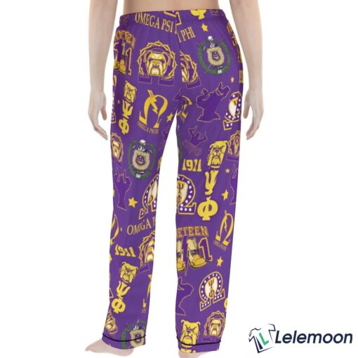 Omega Psi Phi Fraternity INC 1911 Pajama Set $49.95