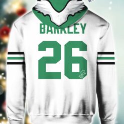 Philadelphi Football Barkley 26 Super Bowl LIX Champions Hoodie $45.95