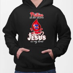 Phillie In My Veins Jesus In My Heart T-Shirt $19.95