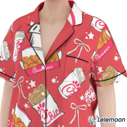 Red long Chick-fil-A Pajama Set $49.95