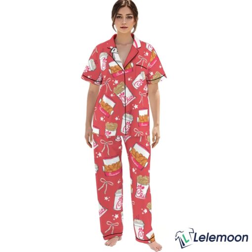 Red long Chick-fil-A Pajama Set $49.95