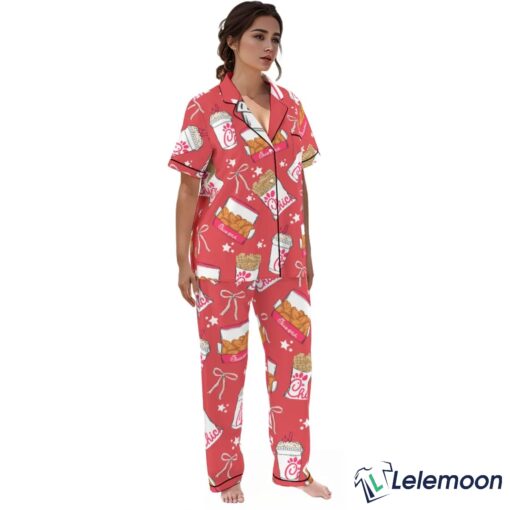 Red long Chick-fil-A Pajama Set $49.95