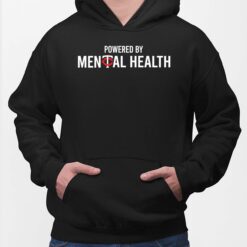 Twin Powered By Mental Health Shirt $19.95