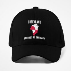Unisex Greenland Belongs To Denmark Printed Baseball Cap $29.95
