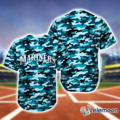 2025 Mariner Armed Forces Night Camo Jersey Giveaway $36.95