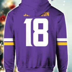 Jefferson 18 Viking Football Unisex Hoodie $45.95