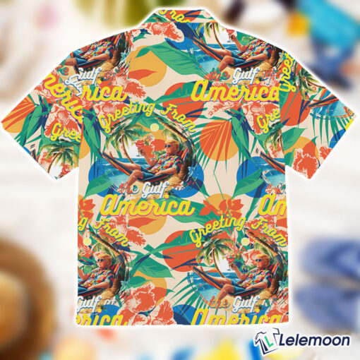 Greeting From The Gulf Of America Hawaiian Shirt $36.95