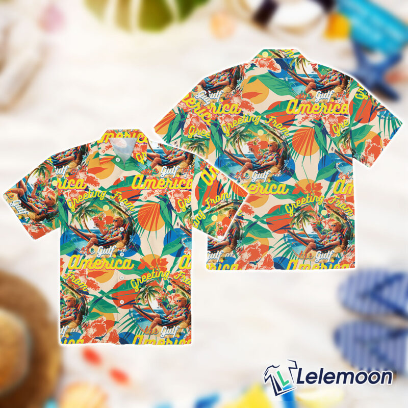 Greeting From The Gulf Of America Hawaiian Shirt Greeting From The Gulf Of America Hawaiian Shirt $36.95