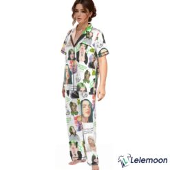 LONG Billie Eilish I Don't Think A Song Should Be Put In A Category Pajamas Set $49.95