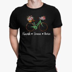 Light Green FDT Flourish Dream Thrive Shirt