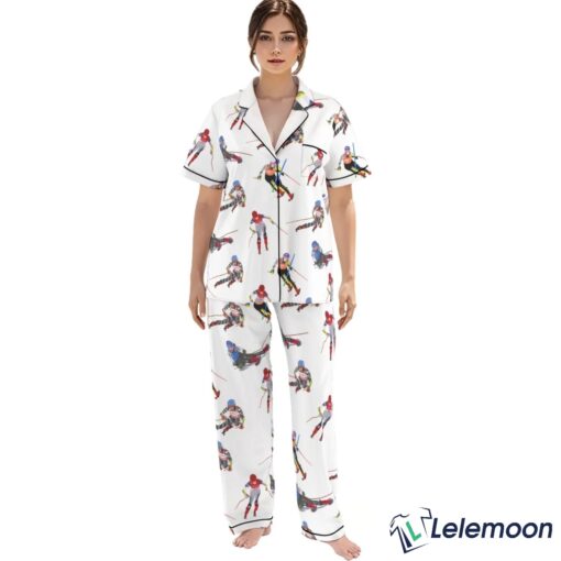 Shiffrin 100th World Cup Winner Satin Pajama Set $49.95