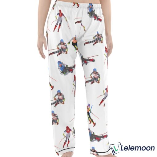 Shiffrin 100th World Cup Winner Satin Pajama Set $49.95