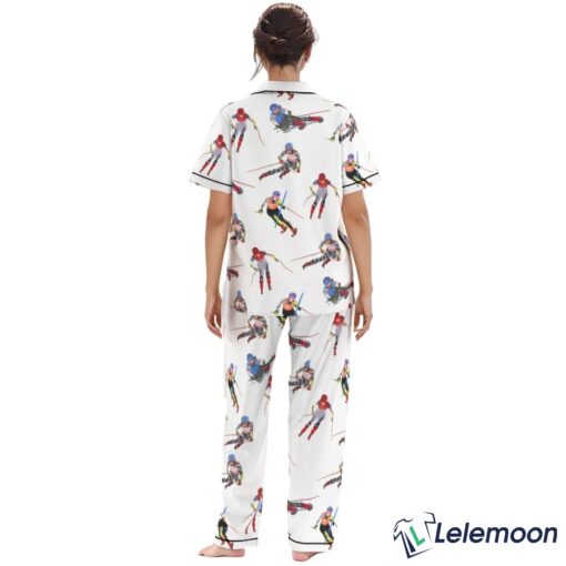 Shiffrin 100th World Cup Winner Satin Pajama Set $49.95