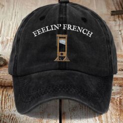 Unisex Distressed Washed Cotton Guillotine FDT Print Hat