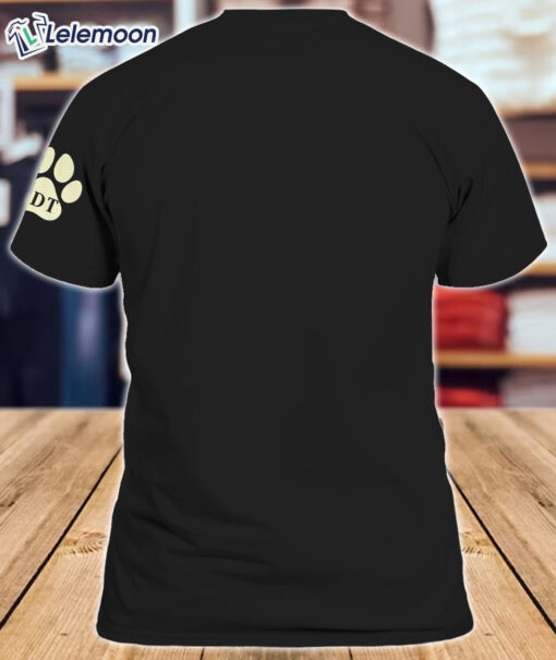 Black Feeling Dog Tired FDT V Neck Shirt $30.95