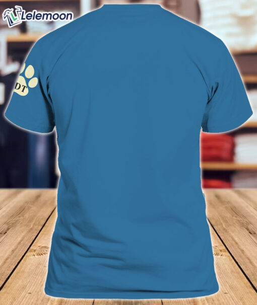 Blue FDT Feeling Dog Tired Animal Shirt $30.95