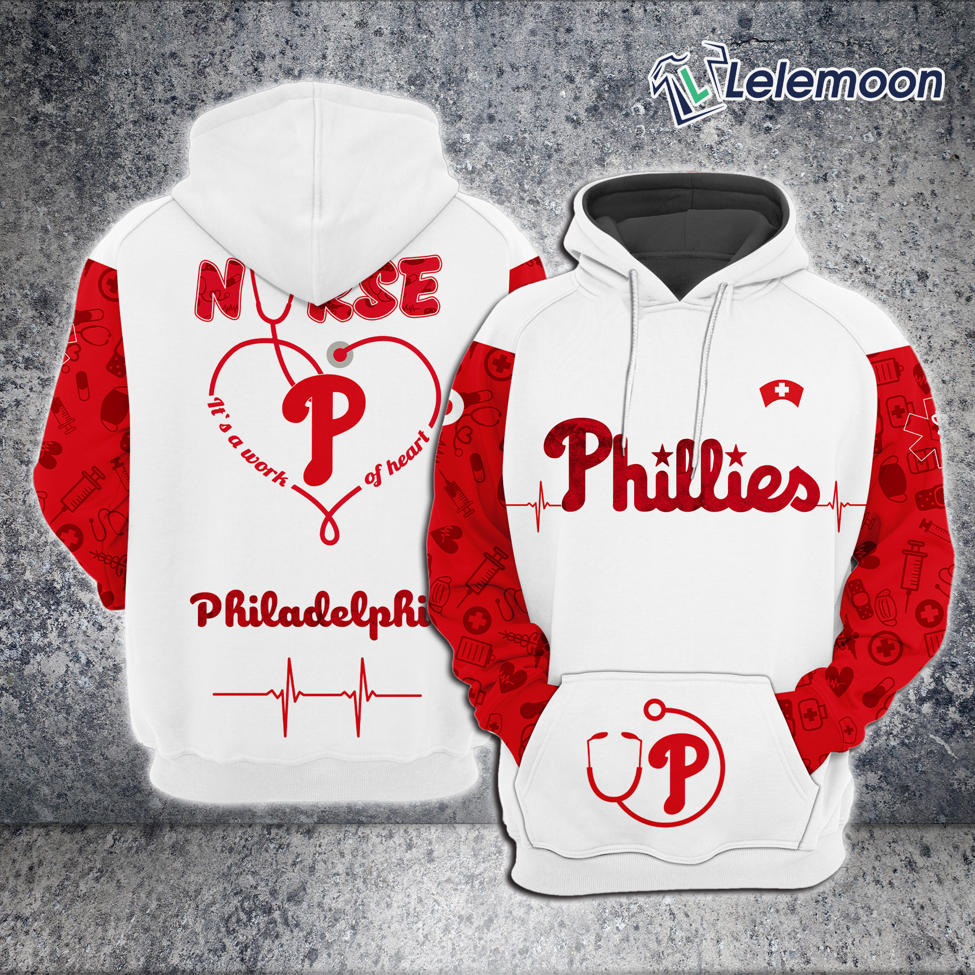 2025 Phillie Nurses Appreciation Night Hoodie 2025 Phillie Nurses Appreciation Night Hoodie
