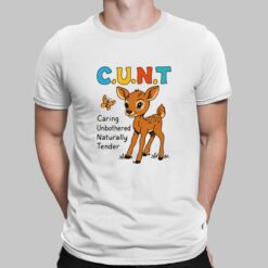 Caring Unbothered Naturally Tender Shirt