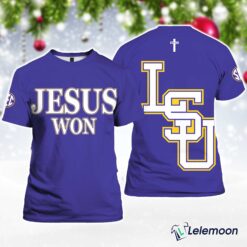 LSU Baseball Jesus Won Shirt