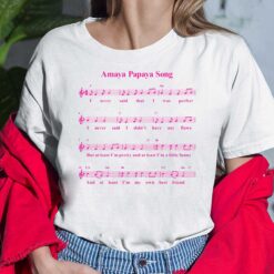 Amaya Papaya Song Shirt $19.95