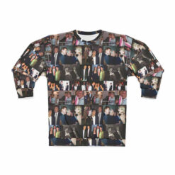 Epstein and Trump AOP sweatshirt