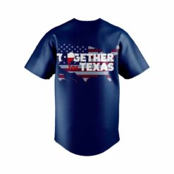 Together for Texas 2025 Navy Baseball Jersey $41.95