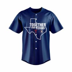 Together for Texas 2025 Navy Baseball Jersey $41.95