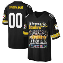 The Steelers 6 Time Super Bowl Champions Thank You For The